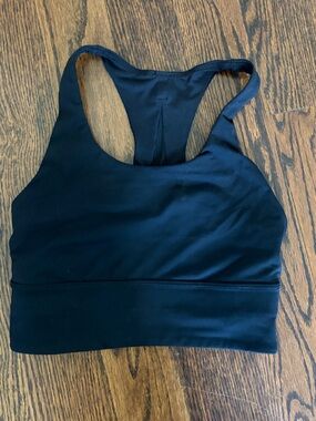 lululemon athletica Black Racerback Sports Bra